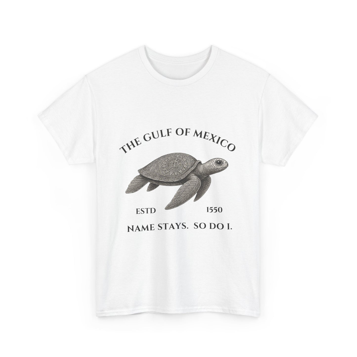 Gulf‑of‑Mexico Turtle Unisex Cotton T-Shirt | | Beach Lover | History Buff | Unique Summer Wear