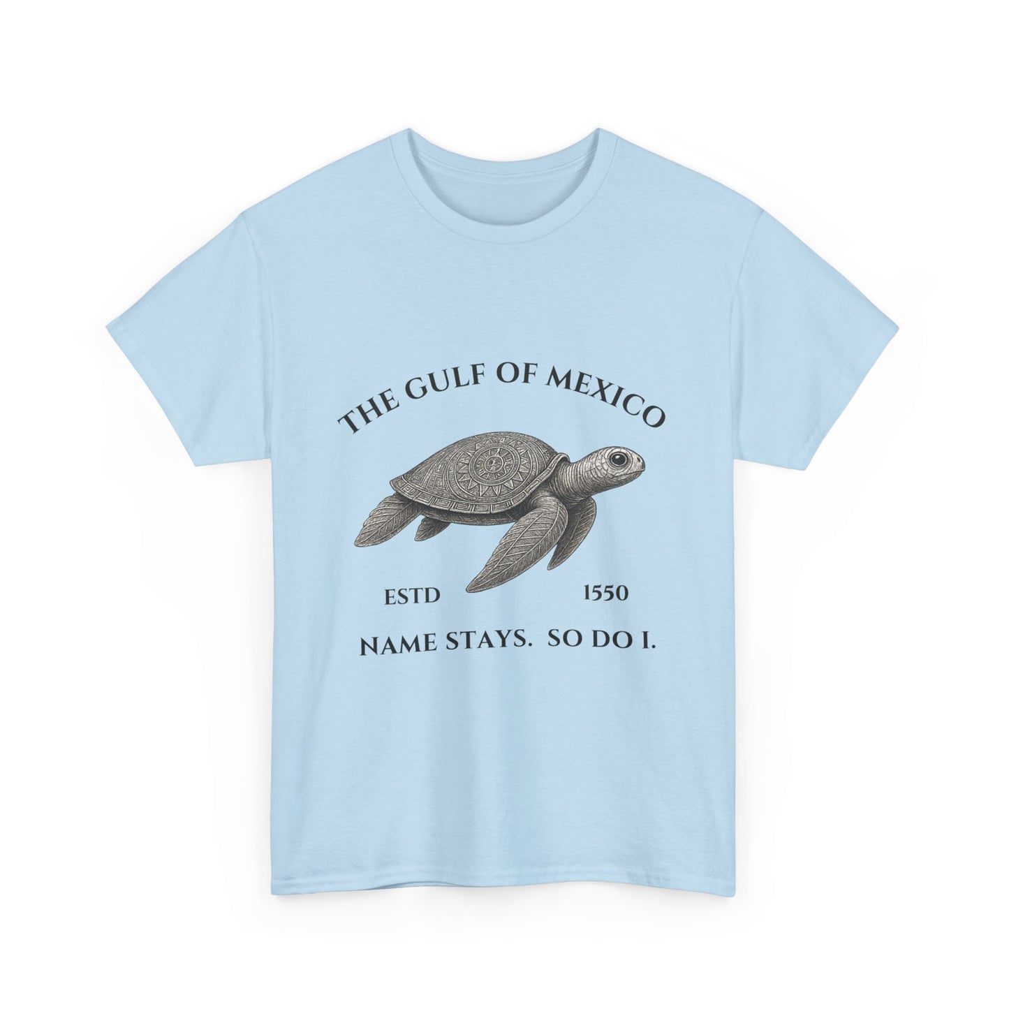 Gulf‑of‑Mexico Turtle Unisex Cotton T-Shirt | | Beach Lover | History Buff | Unique Summer Wear