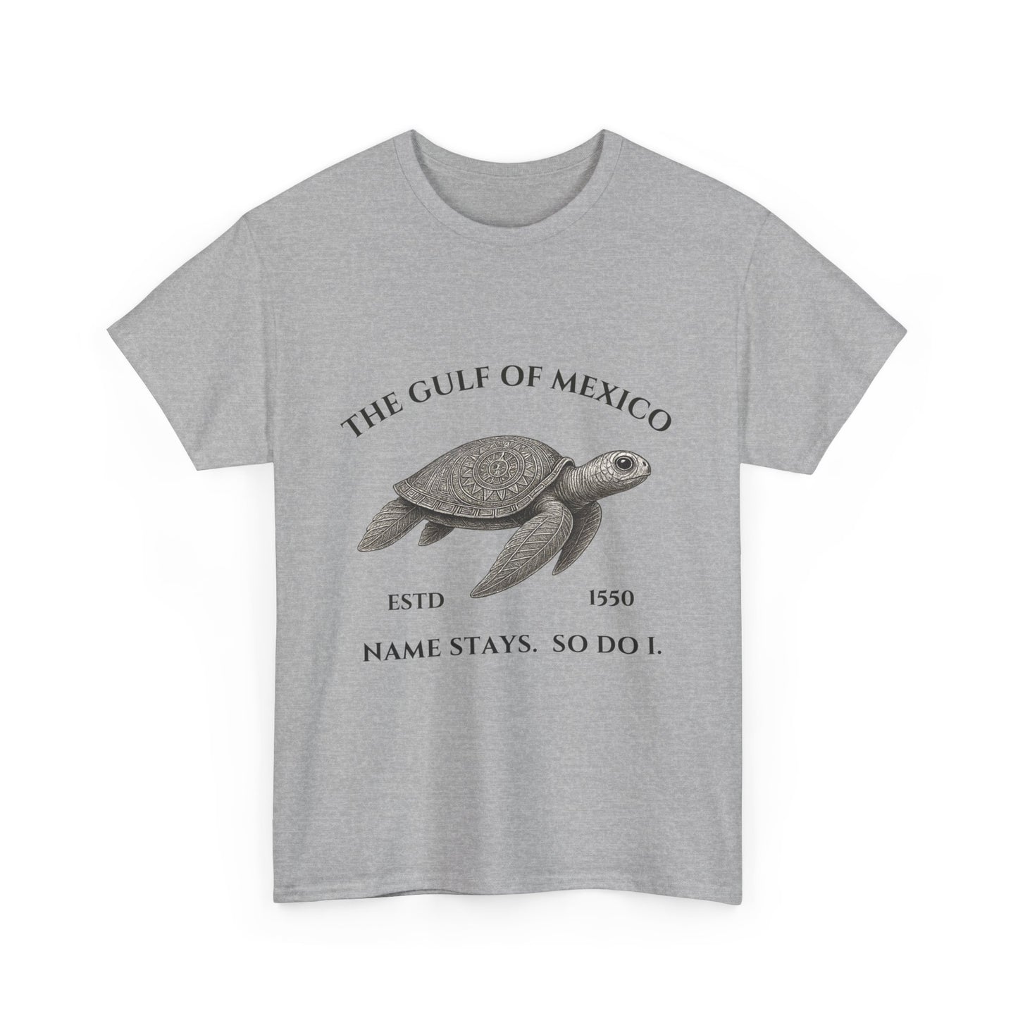 Gulf‑of‑Mexico Turtle Unisex Cotton T-Shirt | | Beach Lover | History Buff | Unique Summer Wear