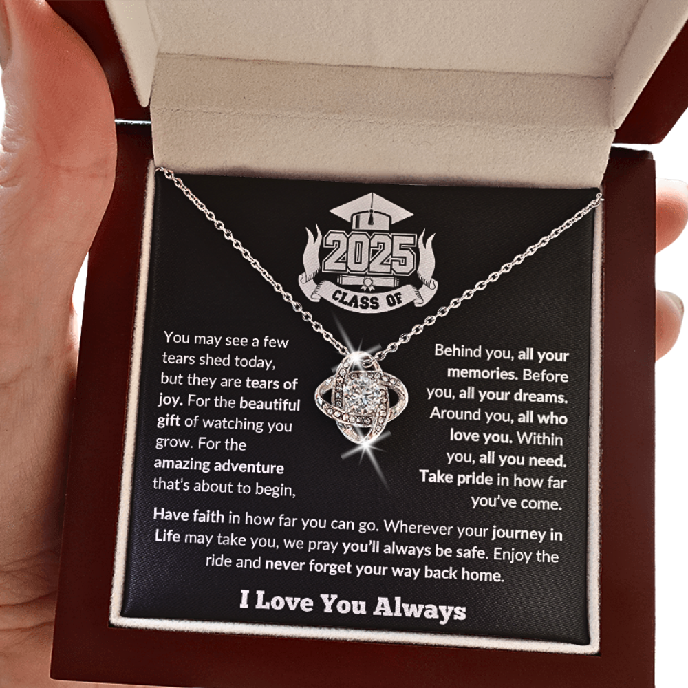 Class of 2025 – Amazing Adventure Love-Knot Necklace