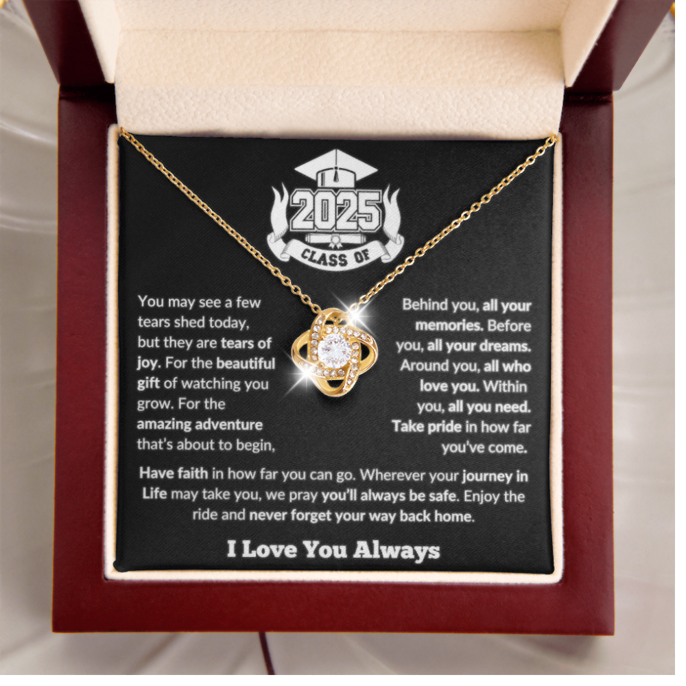 Class of 2025 – Amazing Adventure Love-Knot Necklace