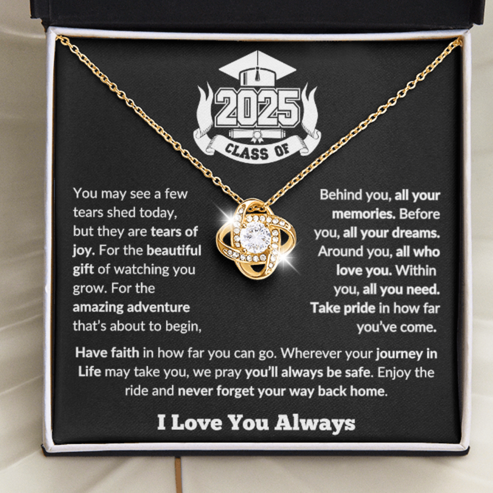 Class of 2025 – Amazing Adventure Love-Knot Necklace