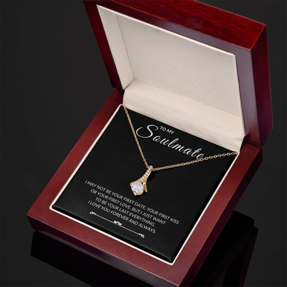 To My Soulmate Alluring Beauty Necklace | A Romantic Gift for Her