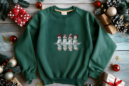 TO DELETE Cute Snowmen Christmas T-shirt| Sweat
