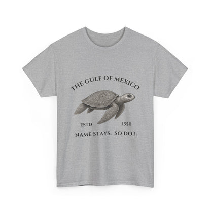 Gulf‑of‑Mexico Turtle Unisex Cotton T-Shirt | | Beach Lover | History Buff | Unique Summer Wear