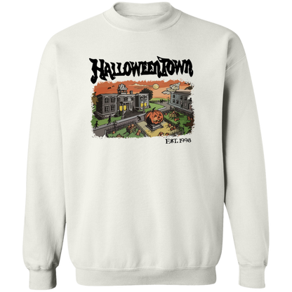 Halloweentown Trio – Cozy Fall Tee, Sweatshirt & Hoodie for Pumpkin-Spice Lovers