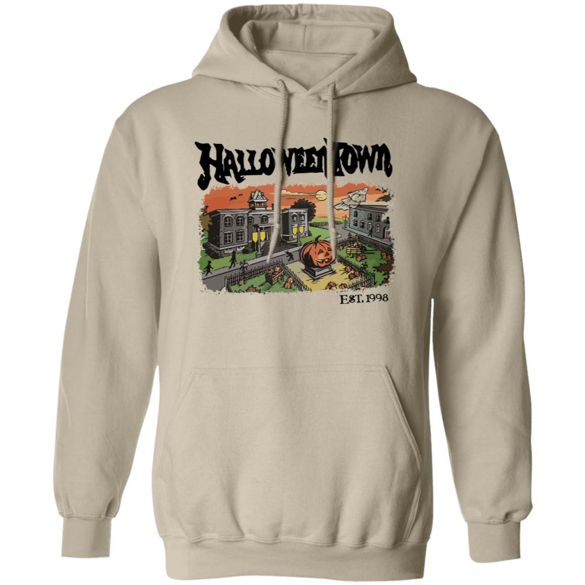 Halloweentown Trio – Cozy Fall Tee, Sweatshirt & Hoodie for Pumpkin-Spice Lovers