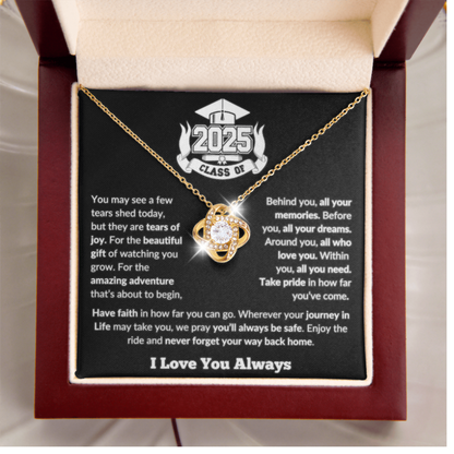 Class of 2025  – Amazing Adventure Love-Knot Necklace