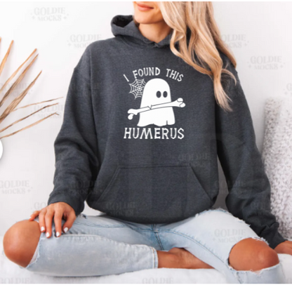 Funny Cute Ghost Halloween |Humerus Pun T-Shirt | Sweatshirt | Hoodie