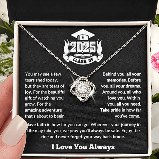 Class of 2025  – Amazing Adventure Love-Knot Necklace