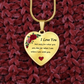 Romantic Heart Pendant with Red Roses | A Timeless Token of Love and Devotion