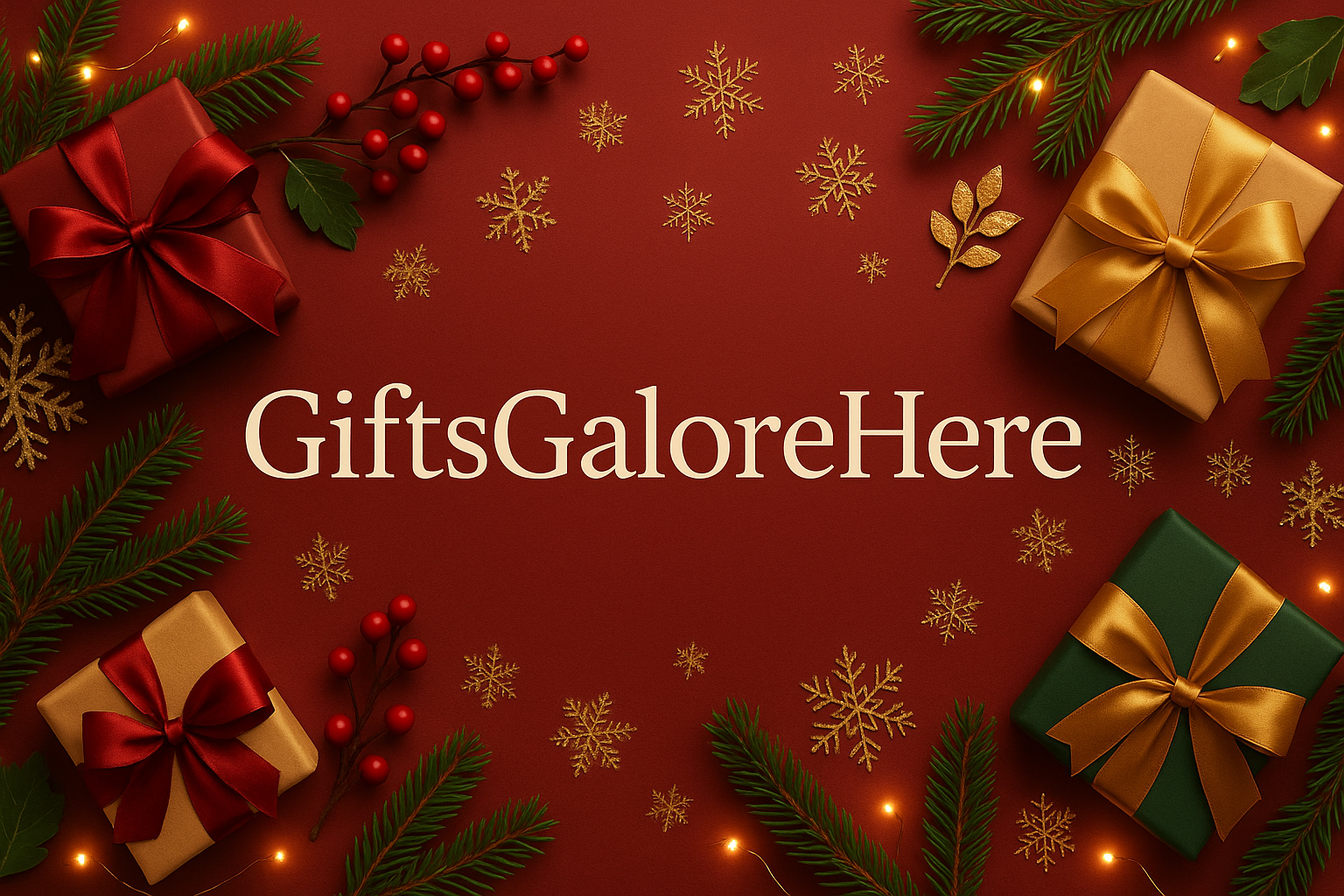 Seasonal Holiday Banner