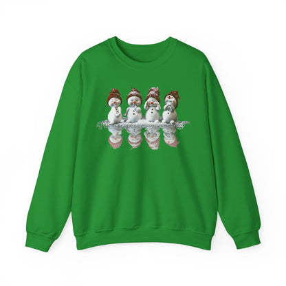 TO DELETE Cute Snowmen Christmas T-shirt| Sweat