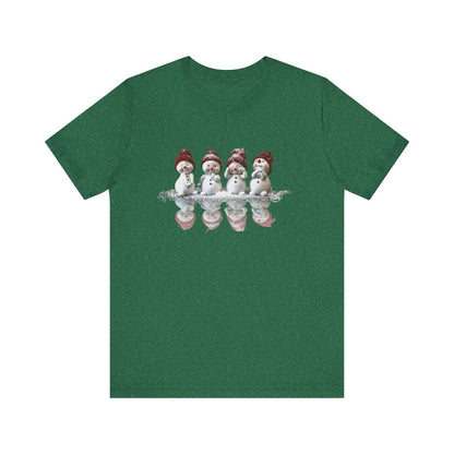 TO DELETE Cute Snowmen Christmas T-shirt| Sweat