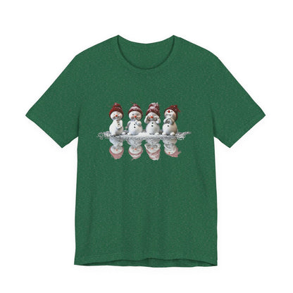 TO DELETE Cute Snowmen Christmas T-shirt| Sweat