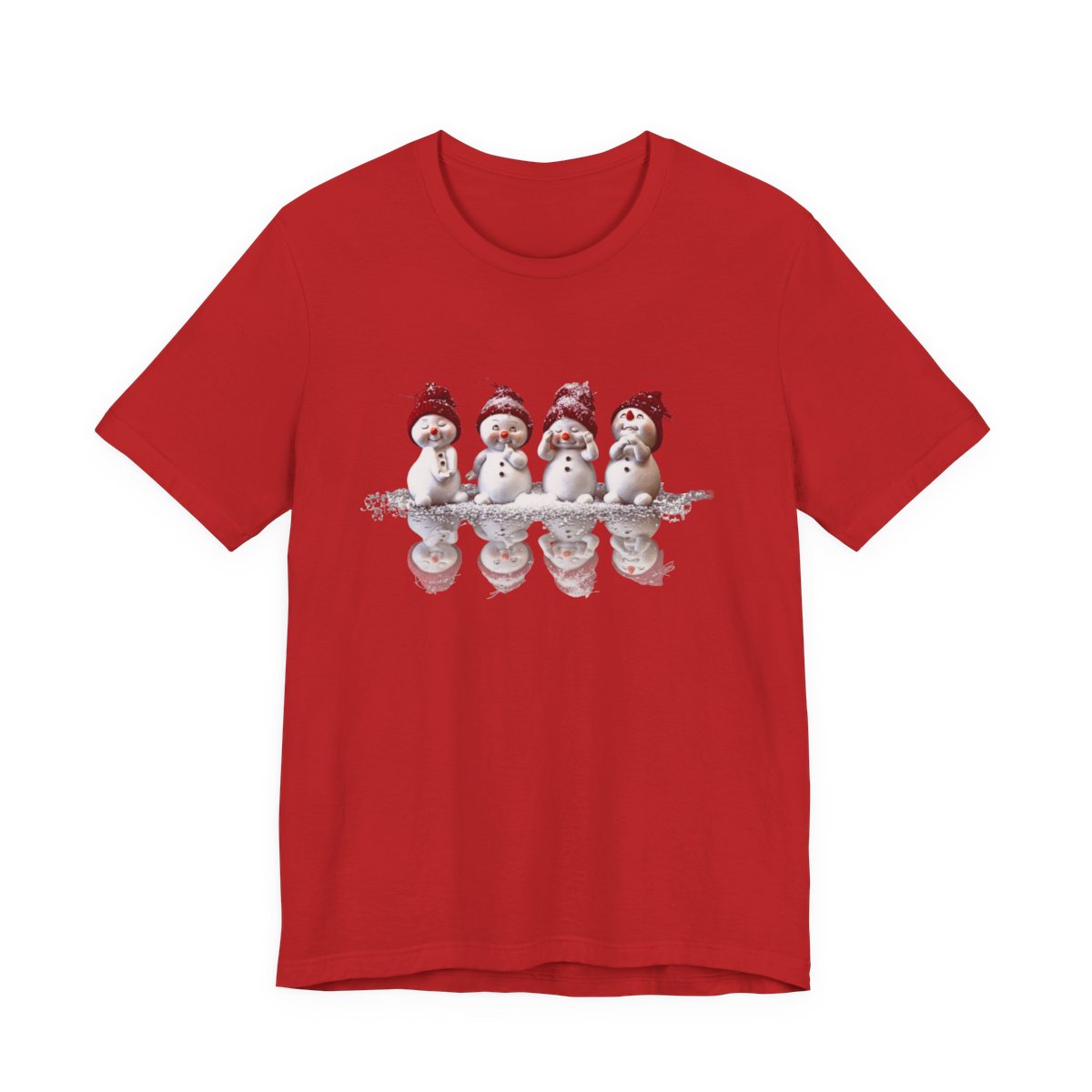 TO DELETE Cute Snowmen Christmas T-shirt| Sweat