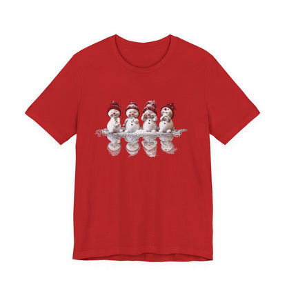 TO DELETE Cute Snowmen Christmas T-shirt| Sweat